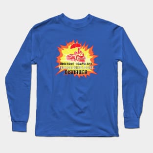 Obsessive Compulsive Ferroequinologist Disorder Long Sleeve T-Shirt